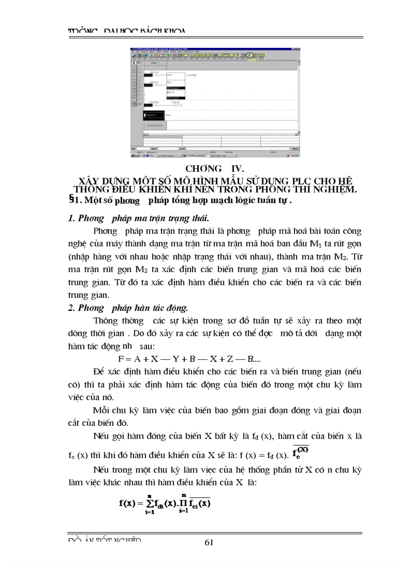 image for page Xây dựng một số mô hình mẫu sử dụng PLC cho hệ thống điều khiển khí nén
