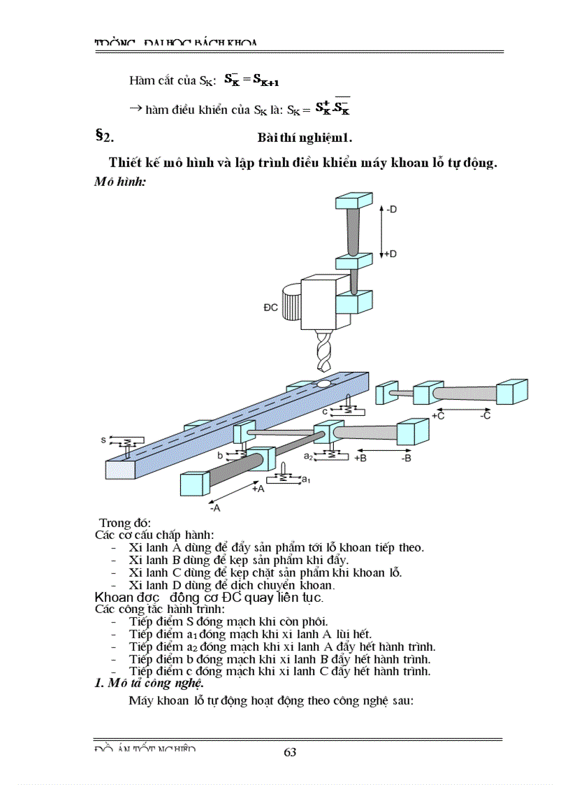 image for page Xây dựng một số mô hình mẫu sử dụng PLC cho hệ thống điều khiển khí nén