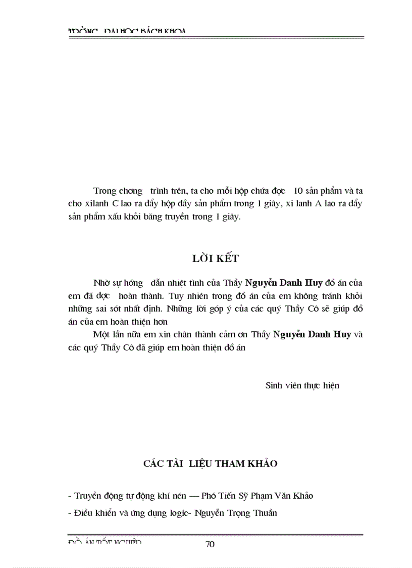 image for page Xây dựng một số mô hình mẫu sử dụng PLC cho hệ thống điều khiển khí nén