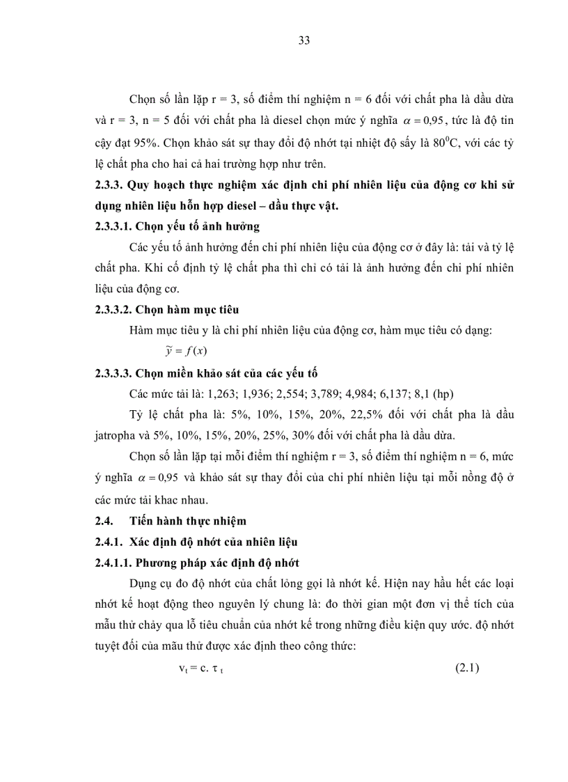image for page Xác định chi phí nhiên liệu của động cơ D12 khi sử dụng hỗn hợp nhiên liệu diesel dầu thực vât