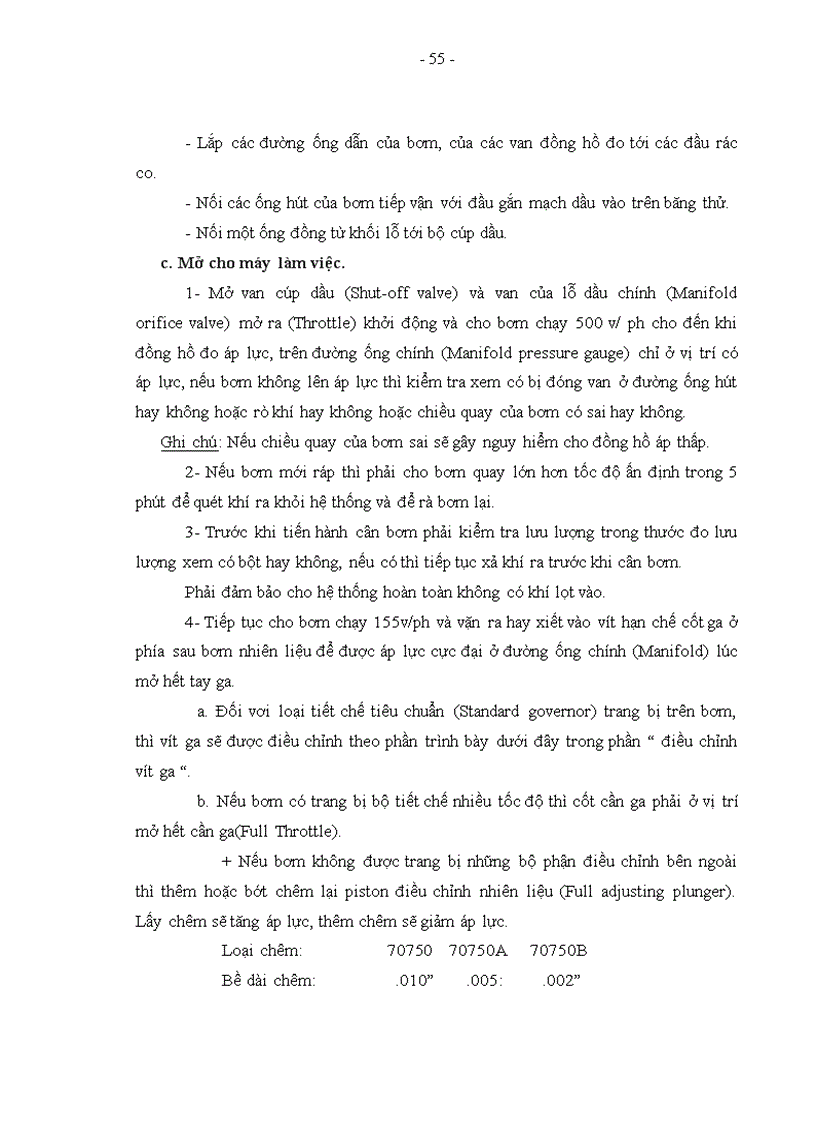 image for page Phân tích cơ sở lý thuyết và mô phỏng đặc điểm cấu tạo quy trình tháo lắp kiểm tra điều chỉnh BCA VP trên động cơ thuỷ Cummins doc