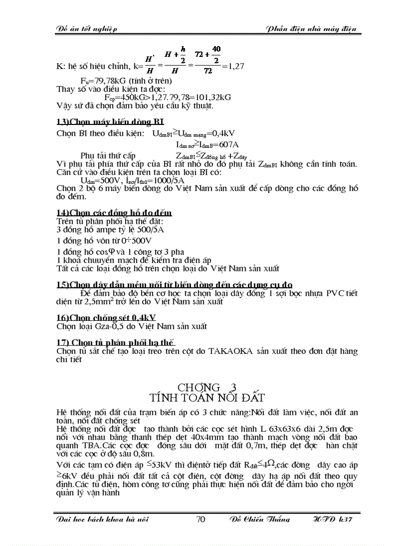 image for page Đồ án tốt nghiệp thiết kế phần điện nhà máy điện