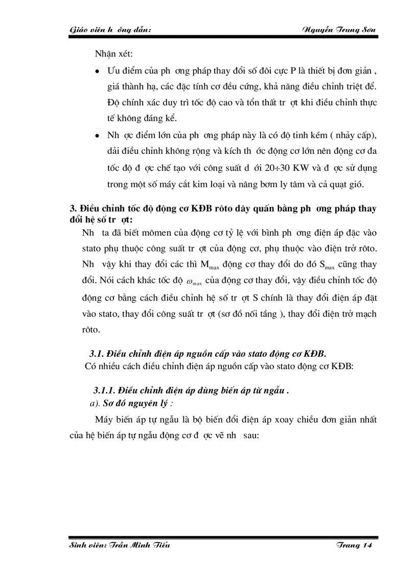 image for page Đồ môn học Điều chỉnh tốc độ động cơ không đồng bộ rôtô dây quấn bằng phương pháp điện trở xung ở mạch rôto