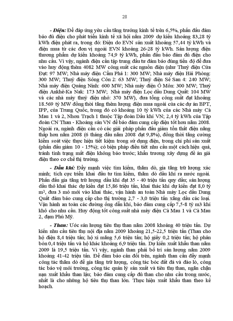 image for page Tổng kết tình hình thực hiện nhiệm vụ kế hoạch năm 2008 và kế hoạch năm 2009 của ngành công thương