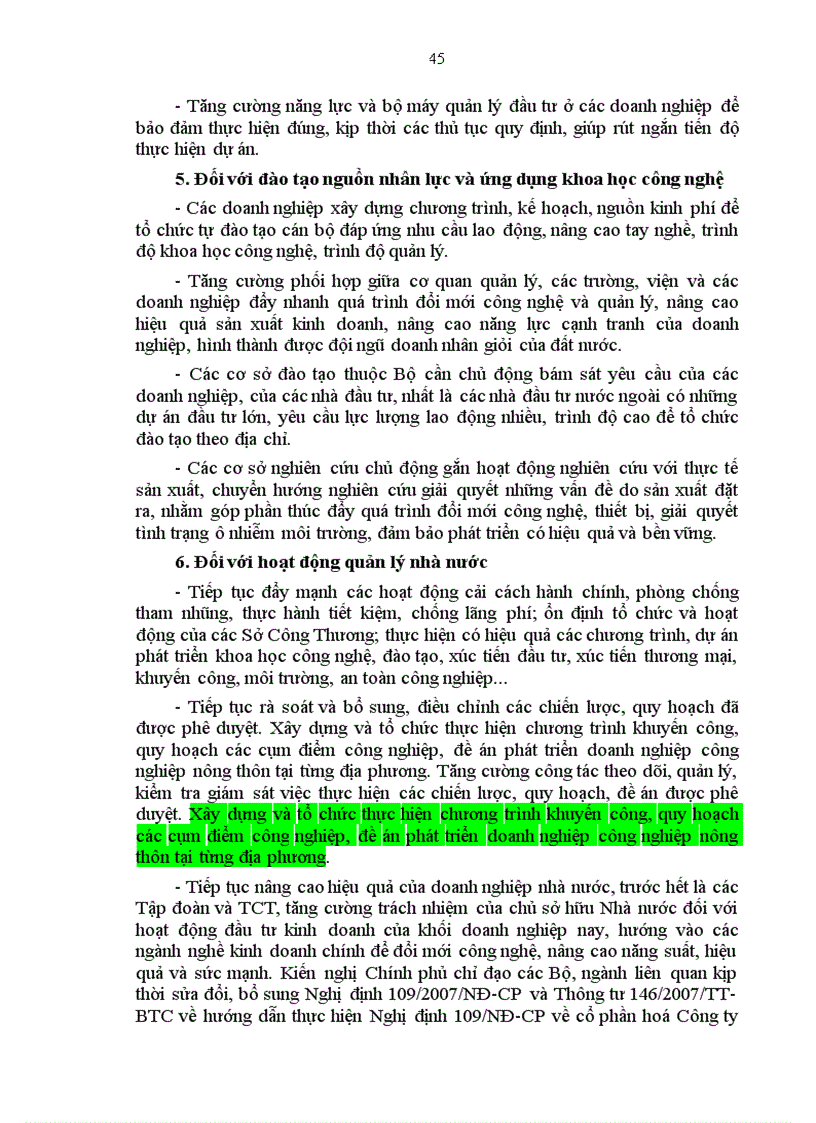 image for page Tổng kết tình hình thực hiện nhiệm vụ kế hoạch năm 2008 và kế hoạch năm 2009 của ngành công thương
