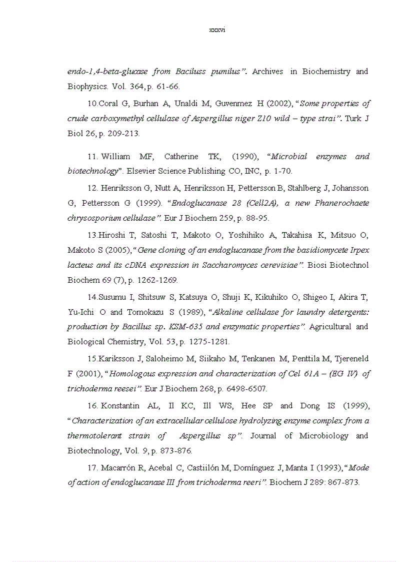image for page Phân lập và tuyển chọn một số chủng vi sinh vật có khả năng sinh enzyme cellulase từ rong giấy tại Hòn Chồng Nha Trang