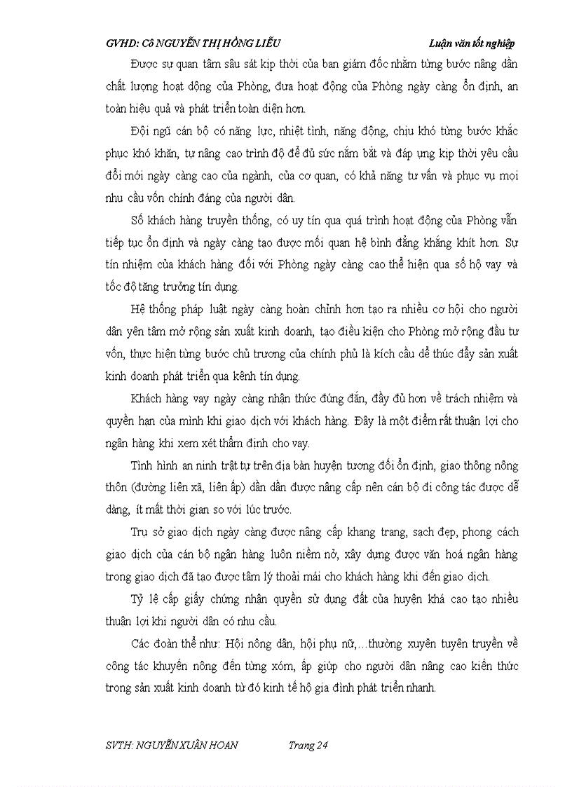 image for page Báo cáo về tình hình hoạt động kinh doanh của ngân hàng Công Thương chi nhánh Tỉnh Bến Tre Phòng giao dịch Mỏ Cày
