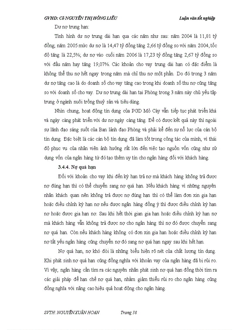 image for page Báo cáo về tình hình hoạt động kinh doanh của ngân hàng Công Thương chi nhánh Tỉnh Bến Tre Phòng giao dịch Mỏ Cày