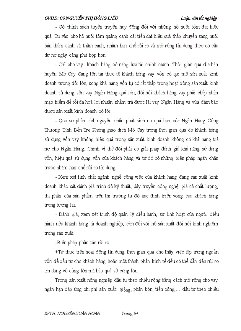 image for page Báo cáo về tình hình hoạt động kinh doanh của ngân hàng Công Thương chi nhánh Tỉnh Bến Tre Phòng giao dịch Mỏ Cày