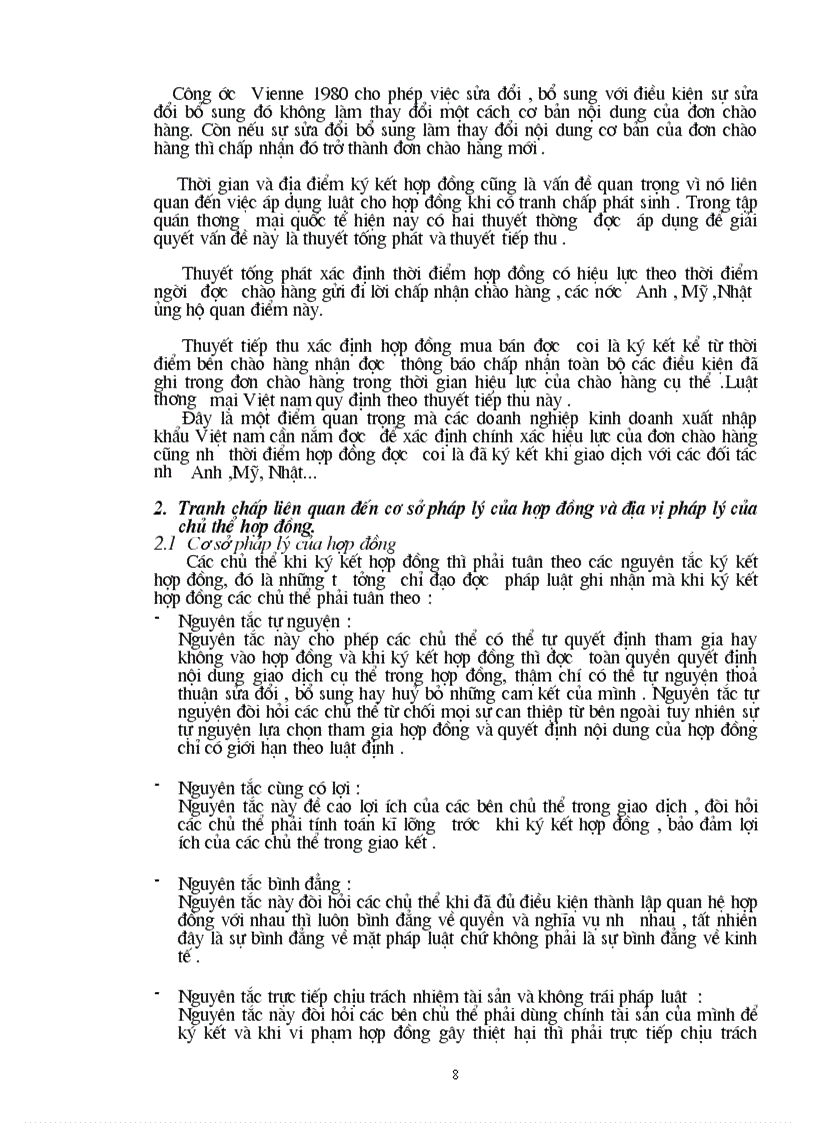 image for page Giải pháp để hạn chế những tranh chấp khi thực hiện hợp đồng xuất khẩu mặt hàng nông sản tại công ty xuất nhập khẩu đầu tư HN