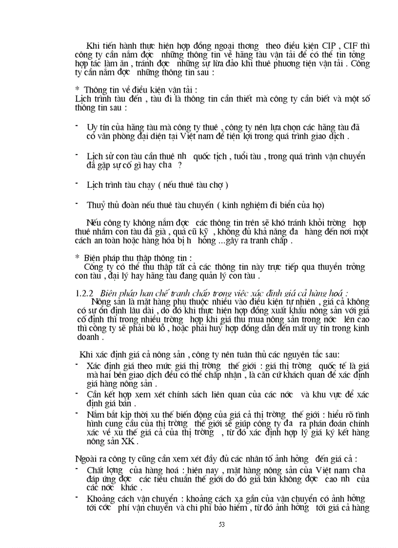 image for page Giải pháp để hạn chế những tranh chấp khi thực hiện hợp đồng xuất khẩu mặt hàng nông sản tại công ty xuất nhập khẩu đầu tư HN