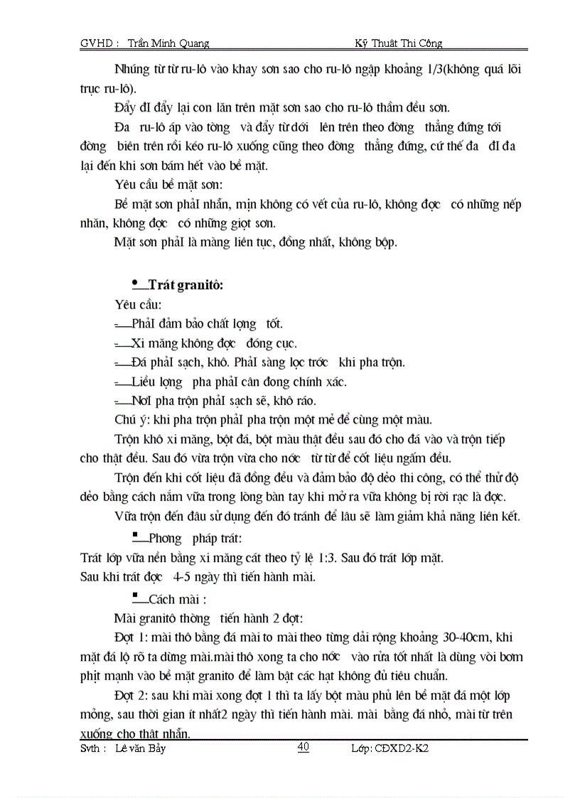 image for page Đồ án môn học kỹ thuật thi công