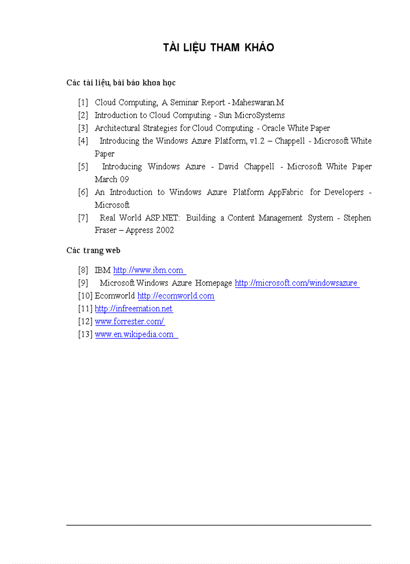 image for page Đồ án về Window Azure Cloud computing