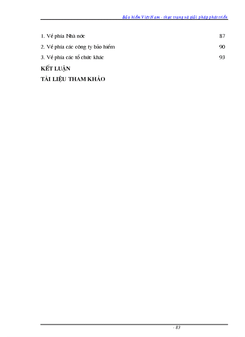 image for page Luận văn Bảo hiểm Việt Nam thực trạng và giải pháp phát triển