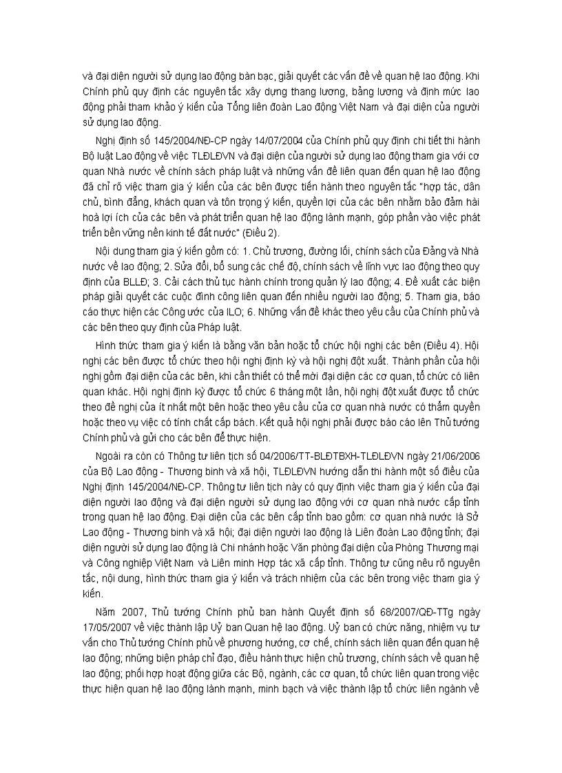 image for page Cơ chế ba bên và vai trò của Công đoàn