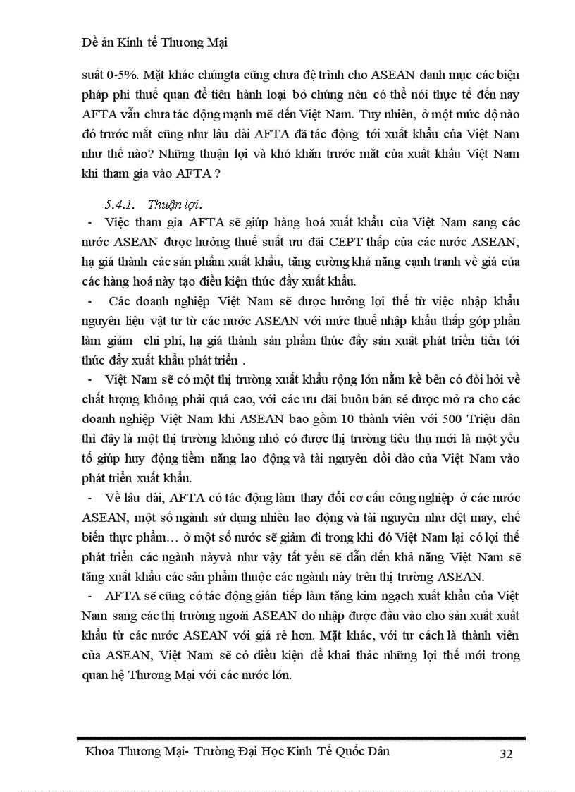 image for page Thúc đẩy xuất khẩu hàng hoá của Việt Nam trong điều kiện thực hiện lộ trình AFTA CEPT