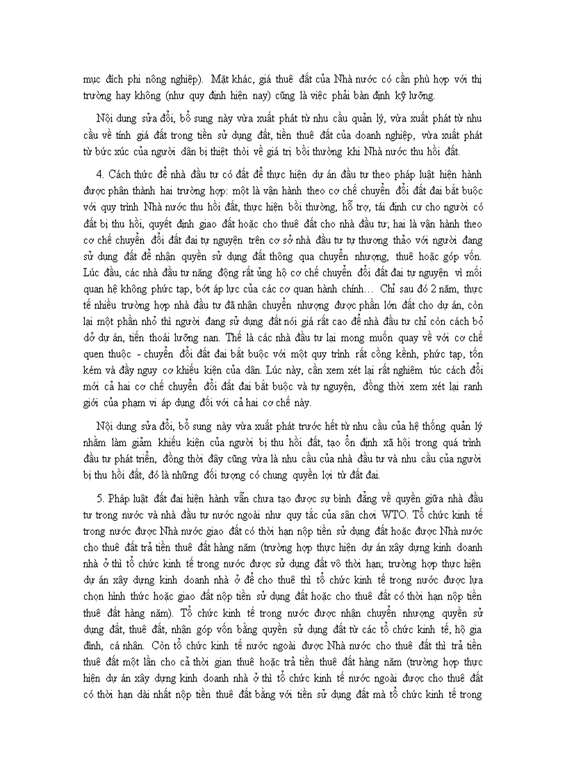 image for page Những nội dung cần sửa đổi bổ sung cho Luật đất đai năm 2003