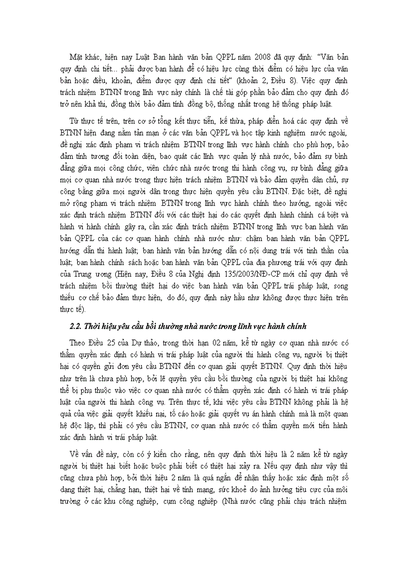 image for page Trách nhiệm bồi thường nhà nước trong lĩnh vực hành chính