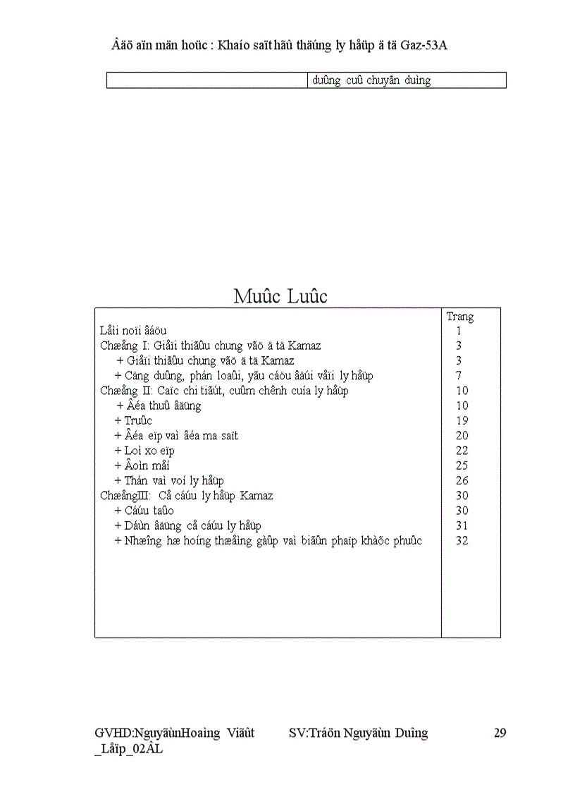 image for page Khảo sát hệ thống ly hợp ôtô GAZ 53A