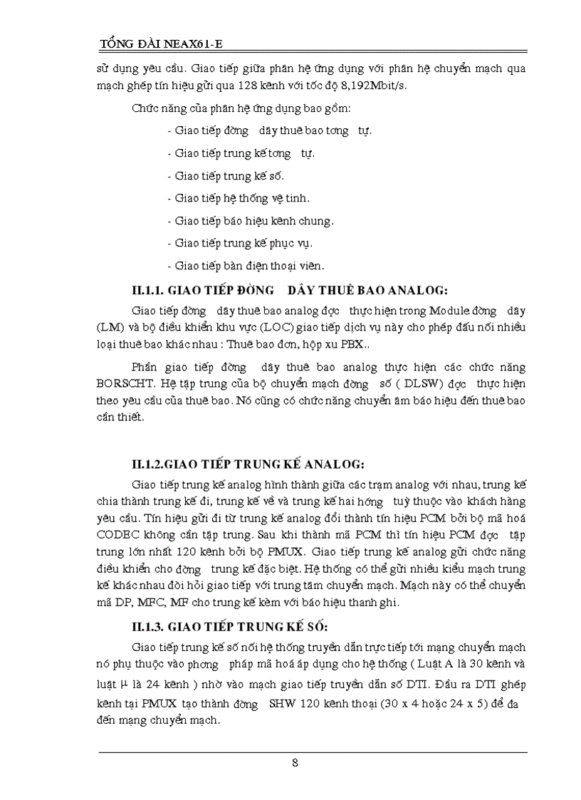 image for page Tim hiêu về bộ NEAX 6