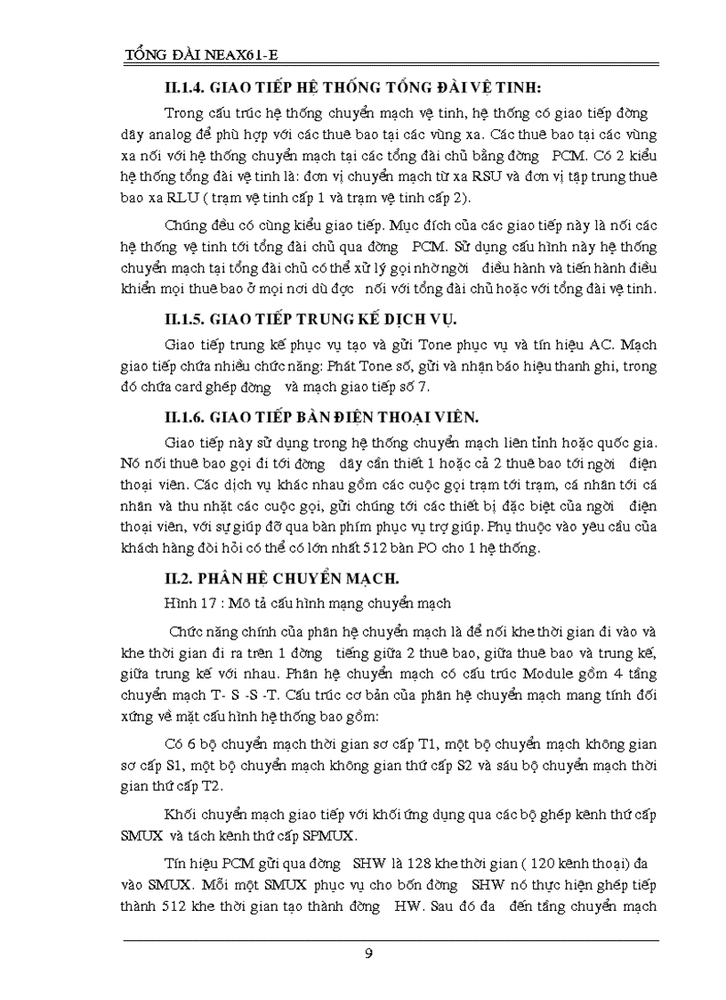 image for page Tim hiêu về bộ NEAX 6