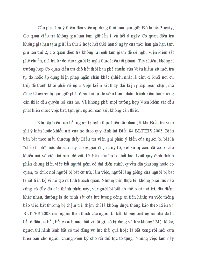 image for page Những vấn đề lý luận và phương hướng hoàn thiện các quy định của BLTTHS 2003 về người bị tình nghi