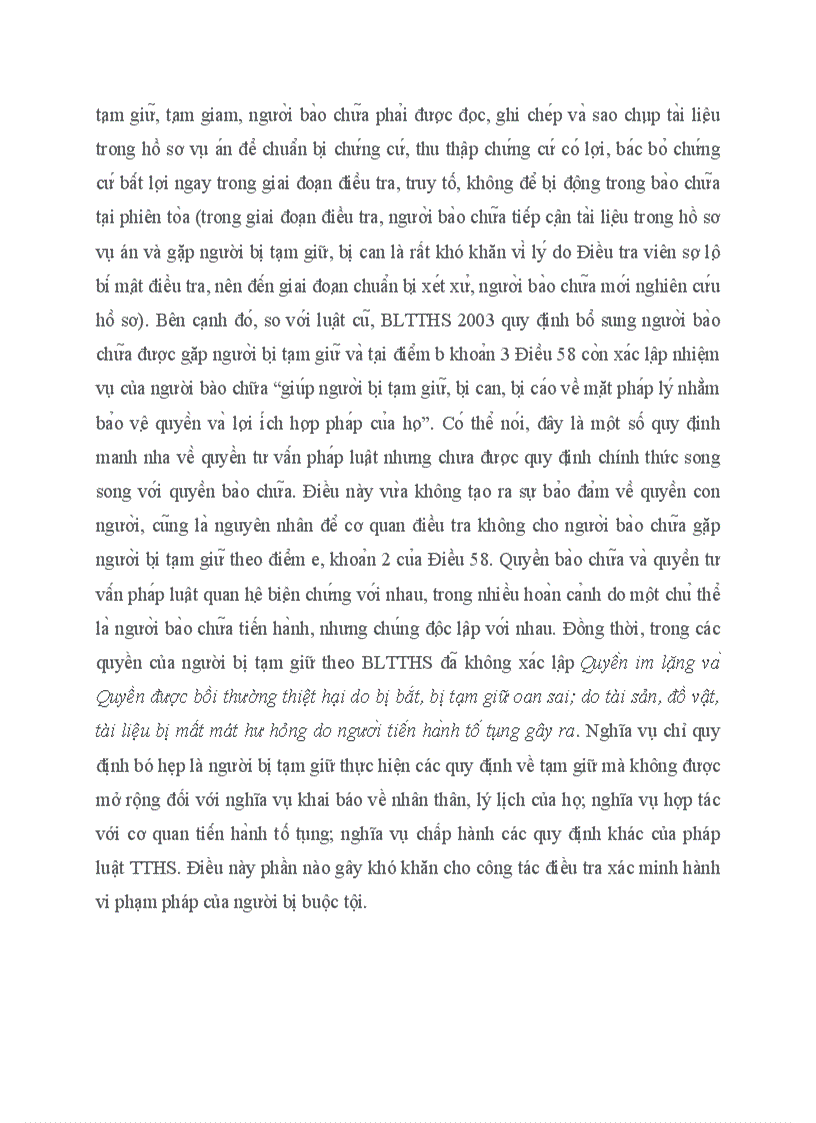 image for page Những vấn đề lý luận và phương hướng hoàn thiện các quy định của BLTTHS 2003 về người bị tình nghi