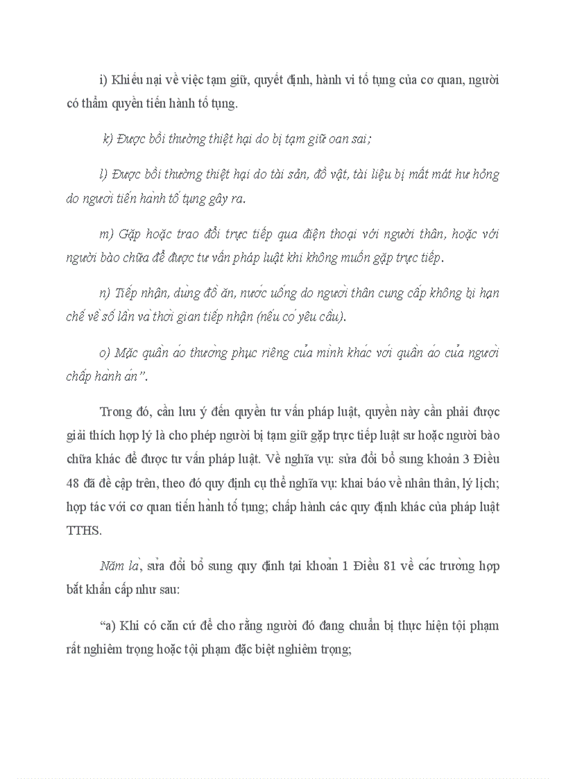 image for page Những vấn đề lý luận và phương hướng hoàn thiện các quy định của BLTTHS 2003 về người bị tình nghi