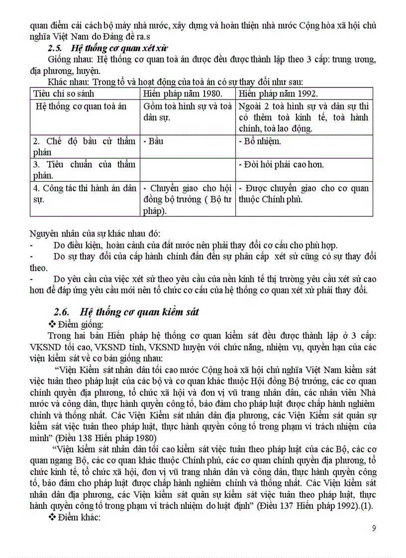 image for page So sánh bộ máy nhà nước theo Hiến pháp 1980 và Hiến pháp 1992