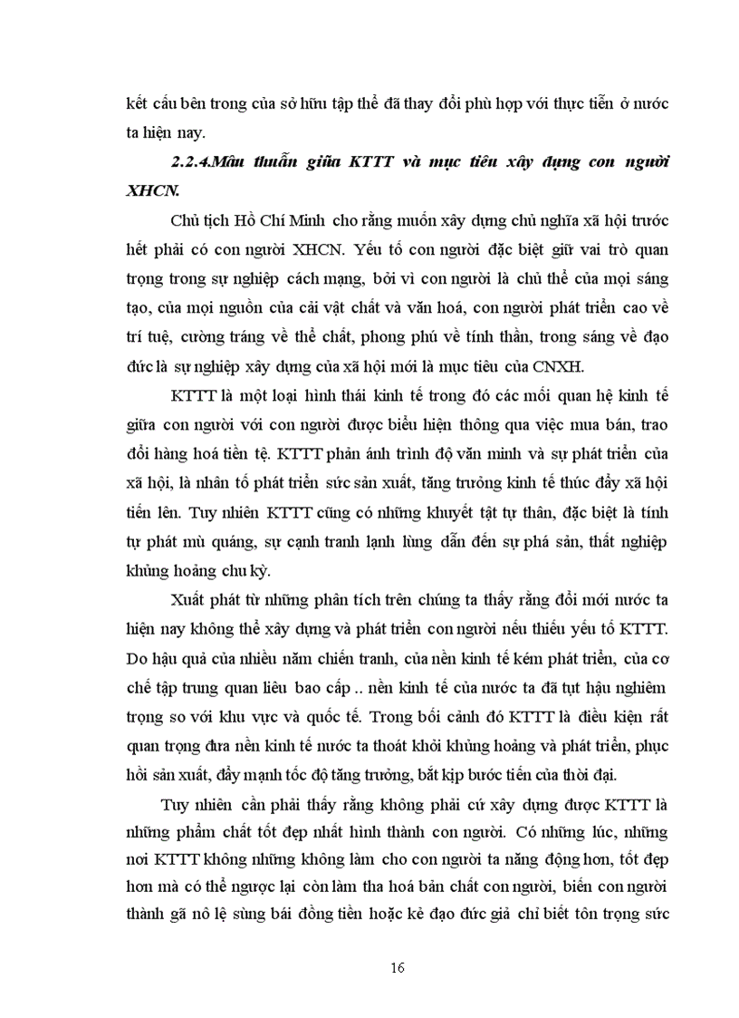 image for page Vận dụng quy luật mâu thuẫn để phân tích những mâu thuẫn trong quá trình xây dựng nền kinh tế thị trường định hướng XHCN ở Việt Nam