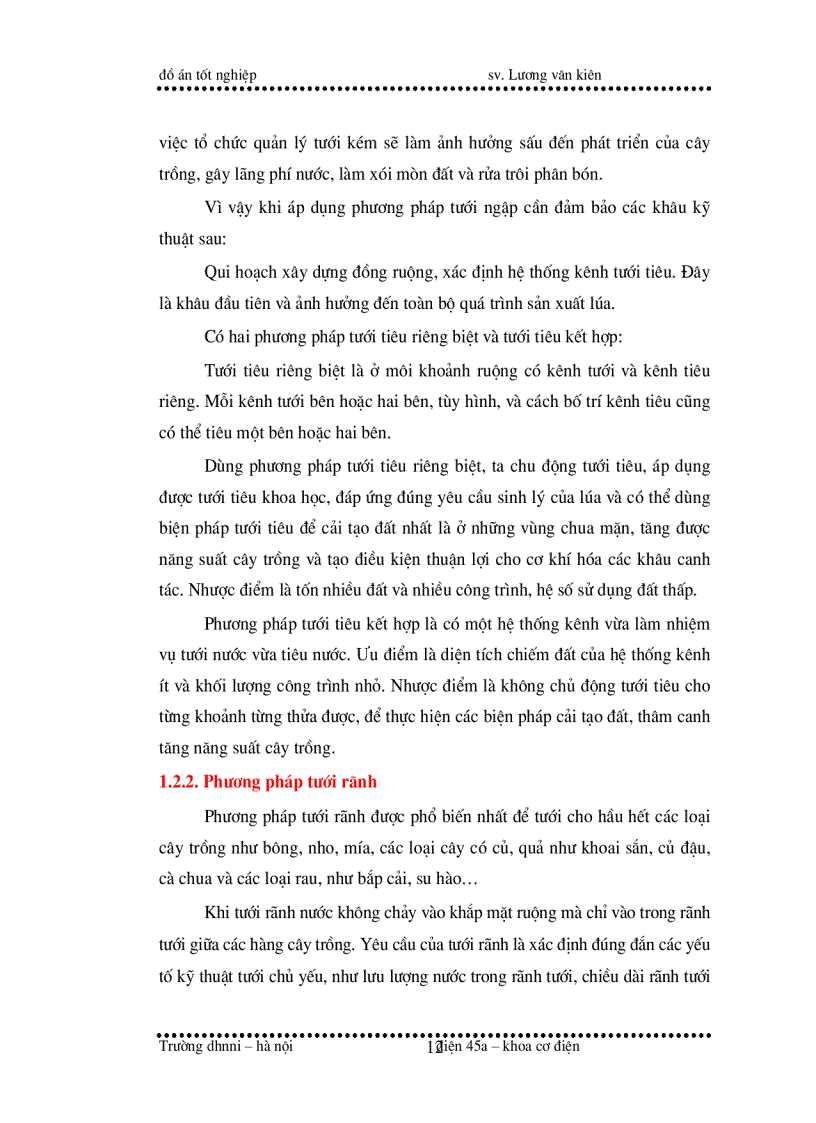 image for page Thiết kế hệ thống tưới nhỏ giọt tự động phục vụ sản xuất rau an toàn