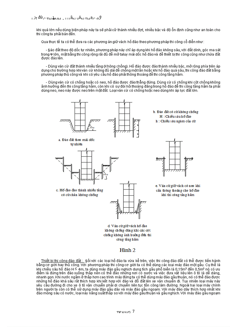 image for page Kỹ thuật về công nghệ thi công TOP DOWN