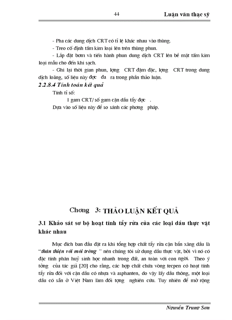 image for page Khảo sát các yếu tố ảnh hưởng đến quá trình tẩy rửa cặn dầu trong ngành dầu khí Việt Nam