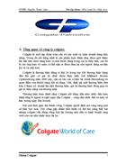 Chiến lược công ty Colgate Pamolive