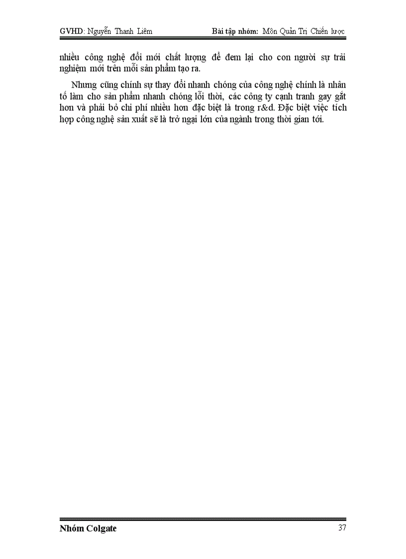 image for page Chiến lược công ty Colgate Pamolive