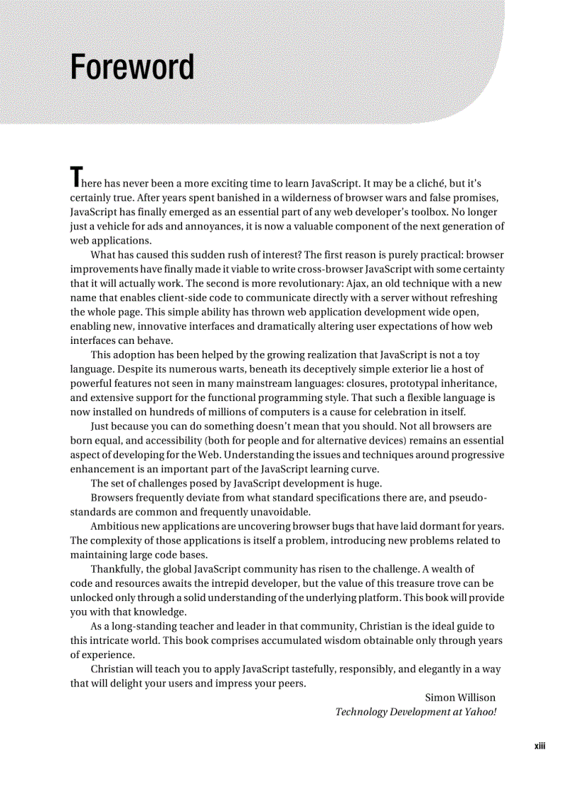 image for page Apress Beginning JavaScript with DOM Scripting and Ajax 2006