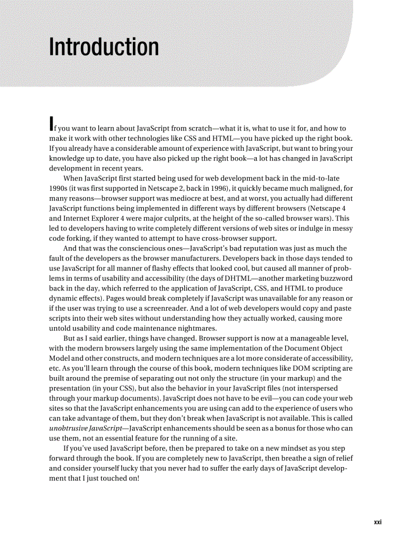 image for page Apress Beginning JavaScript with DOM Scripting and Ajax 2006