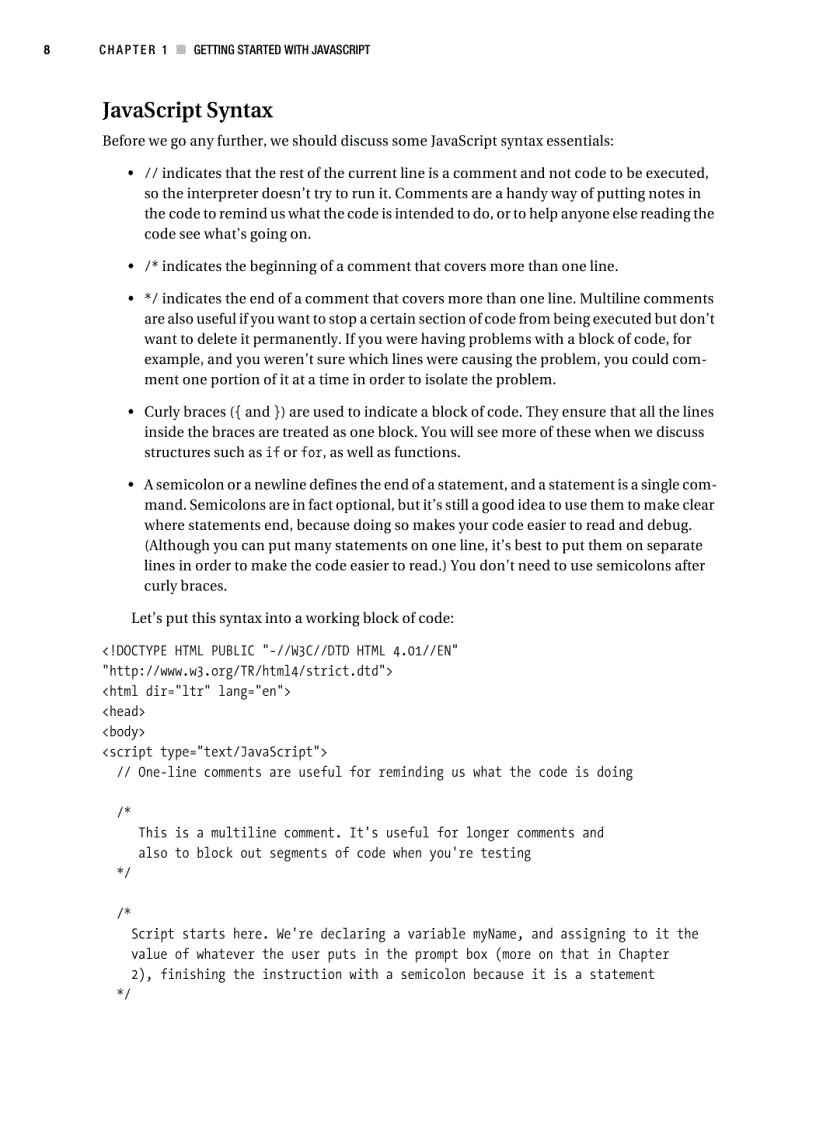 image for page Apress Beginning JavaScript with DOM Scripting and Ajax 2006