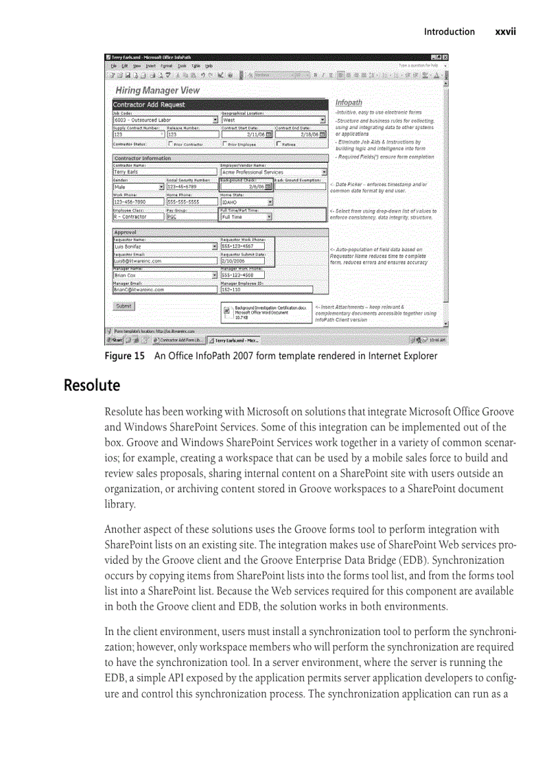image for page 7Development Projects with the 2007 Microsoft Office System and Windows SharePoint Services 2007
