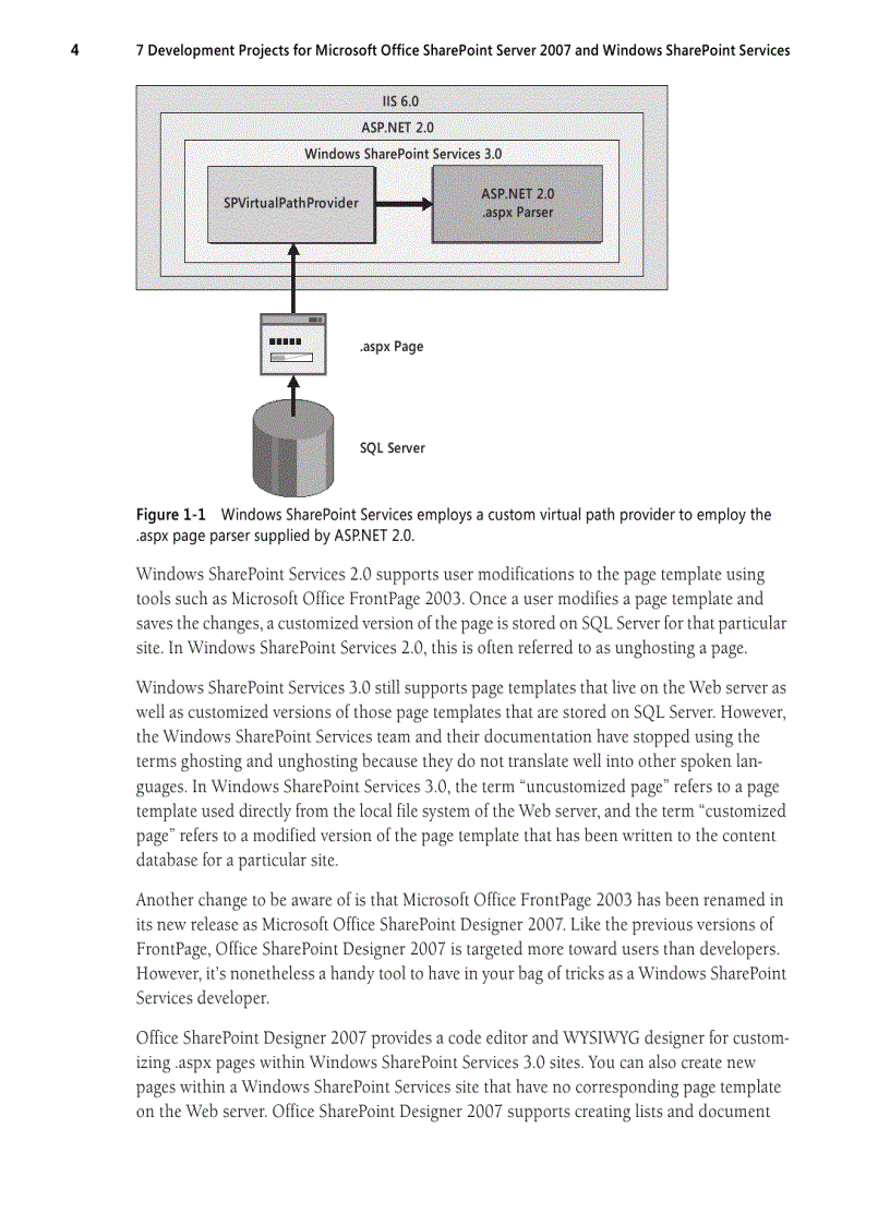 image for page 7Development Projects with the 2007 Microsoft Office System and Windows SharePoint Services 2007