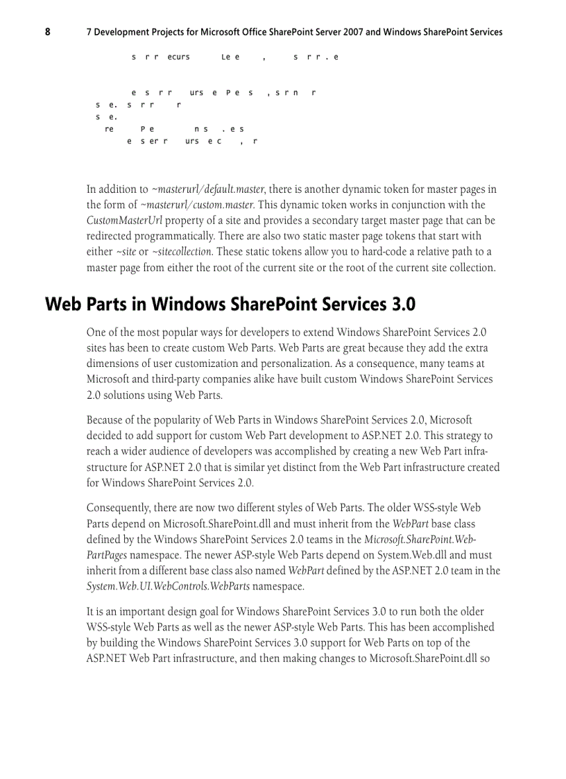 image for page 7Development Projects with the 2007 Microsoft Office System and Windows SharePoint Services 2007