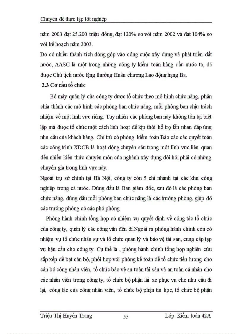 image for page Kiểm toán các loại doanh thu chi phí trong kiểm toán BCTC của ngân hàng thương mại ở công ty Dịch vụ Tư vấn Tài chính Kế toán và Kiểm toán