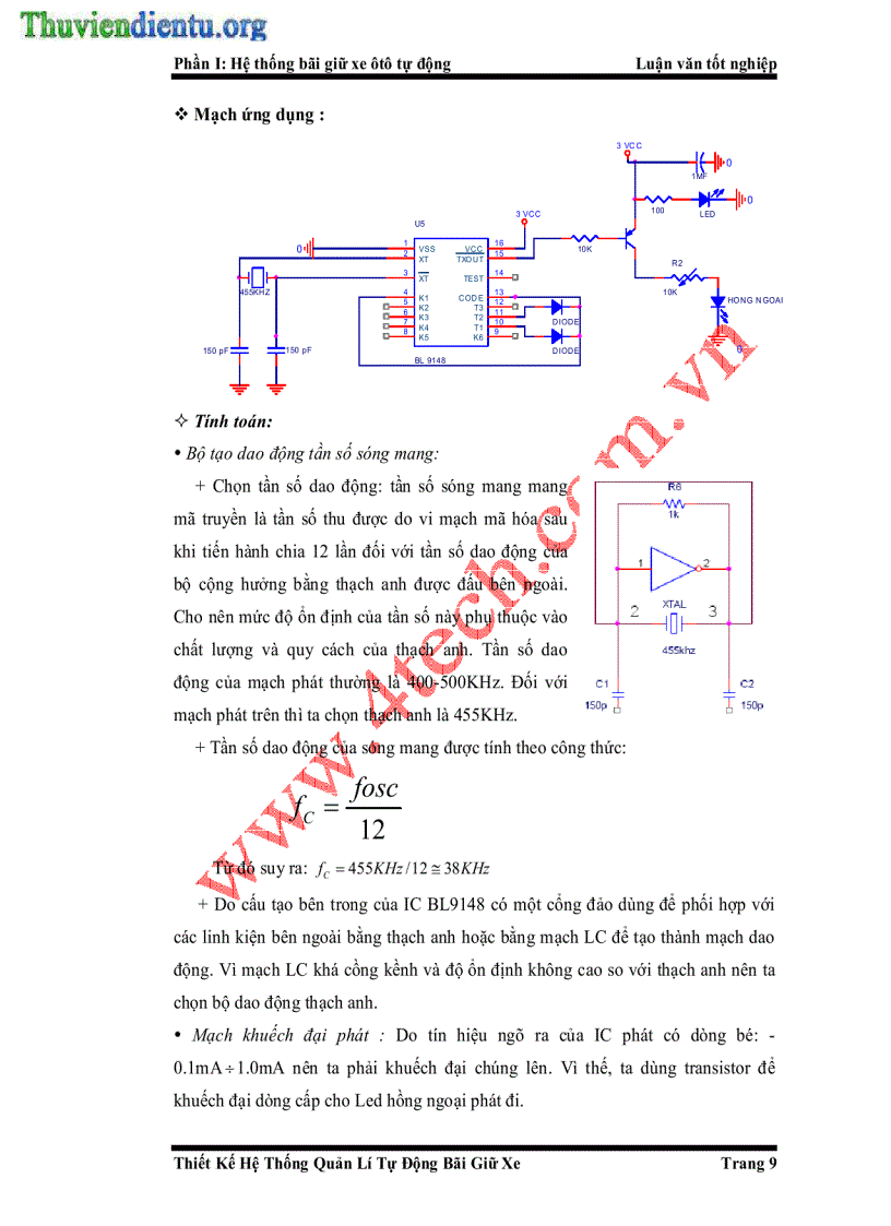 image for page Thiết kế hệ thống quản lý tự động bãi giữ xe