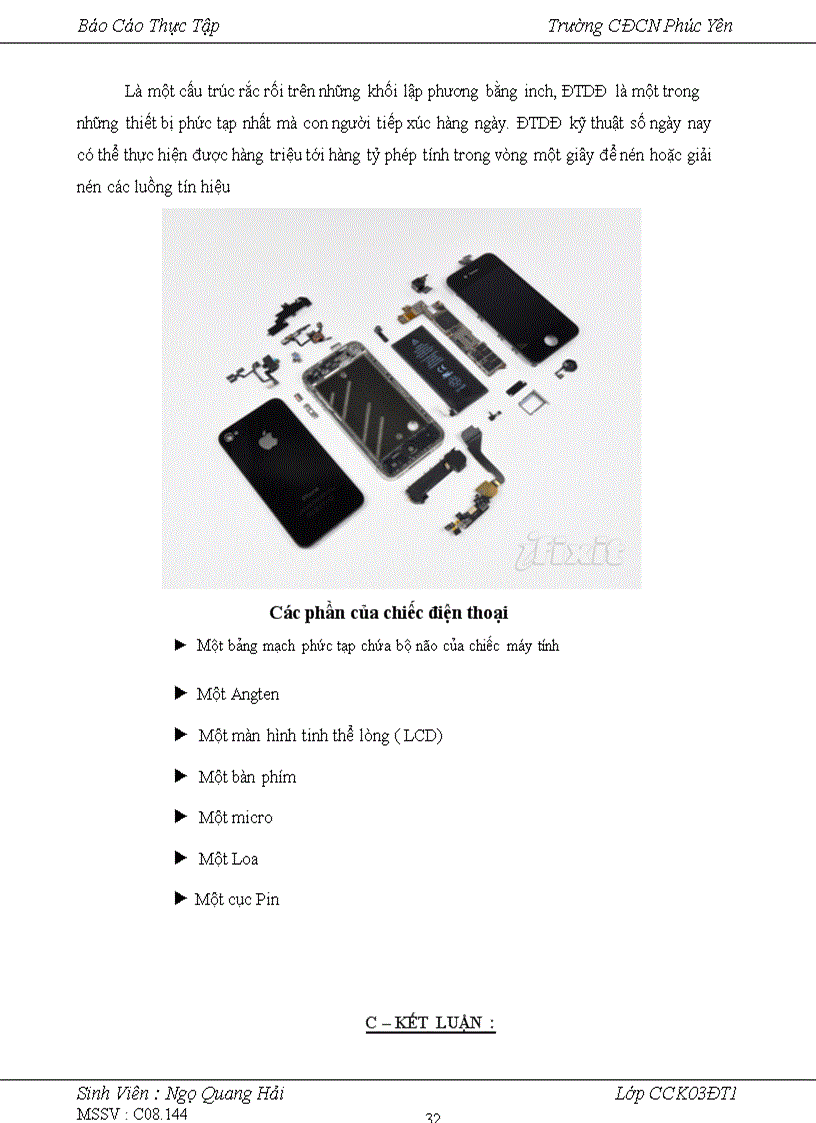 image for page Báo cáo thực tập tại công ty SAMSUNG