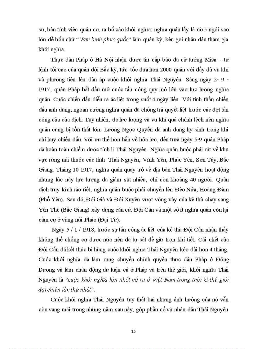 image for page Quá trình khởi nghĩa vũ trang giành chính quyền trong cách mạng tháng Tám ở Thái Nguyên