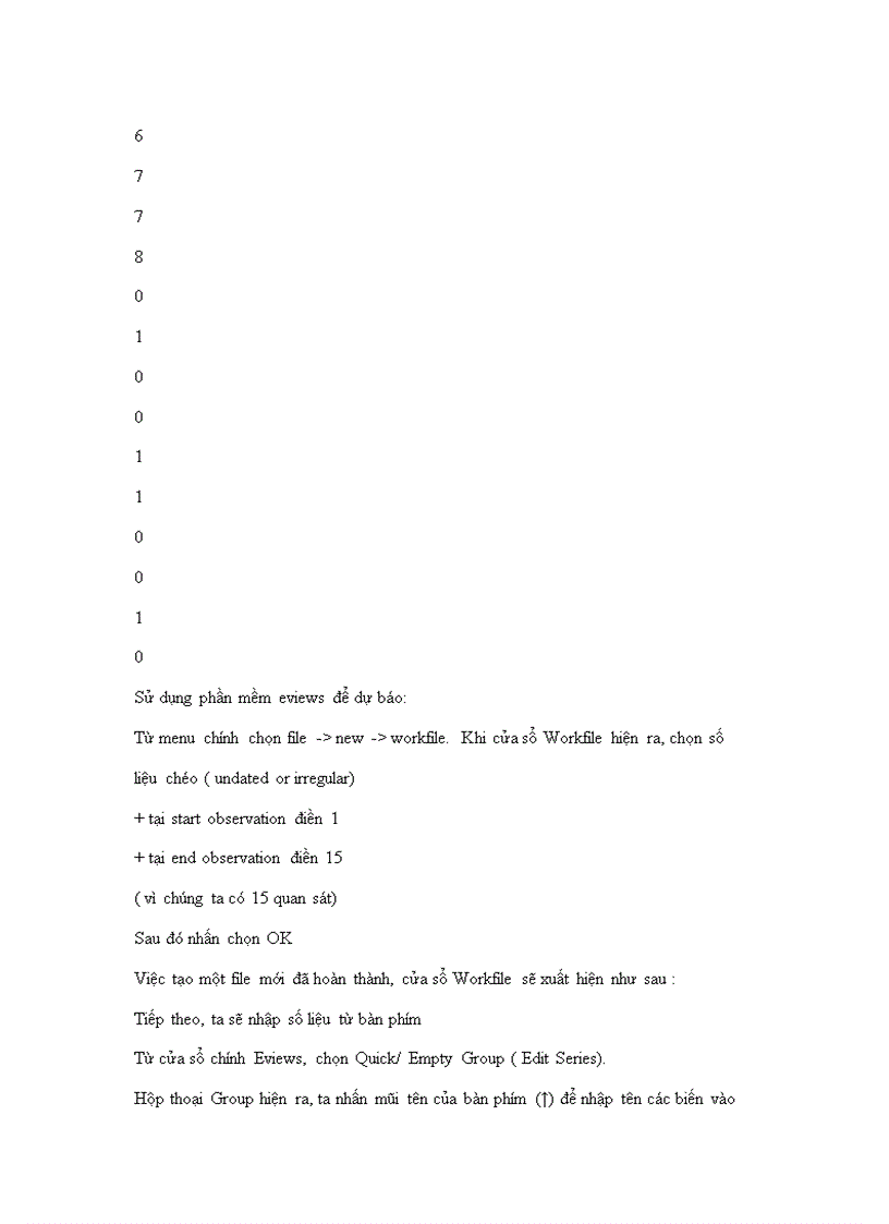 image for page Các phương pháp và mô hình dự báo kinh tế xã hội