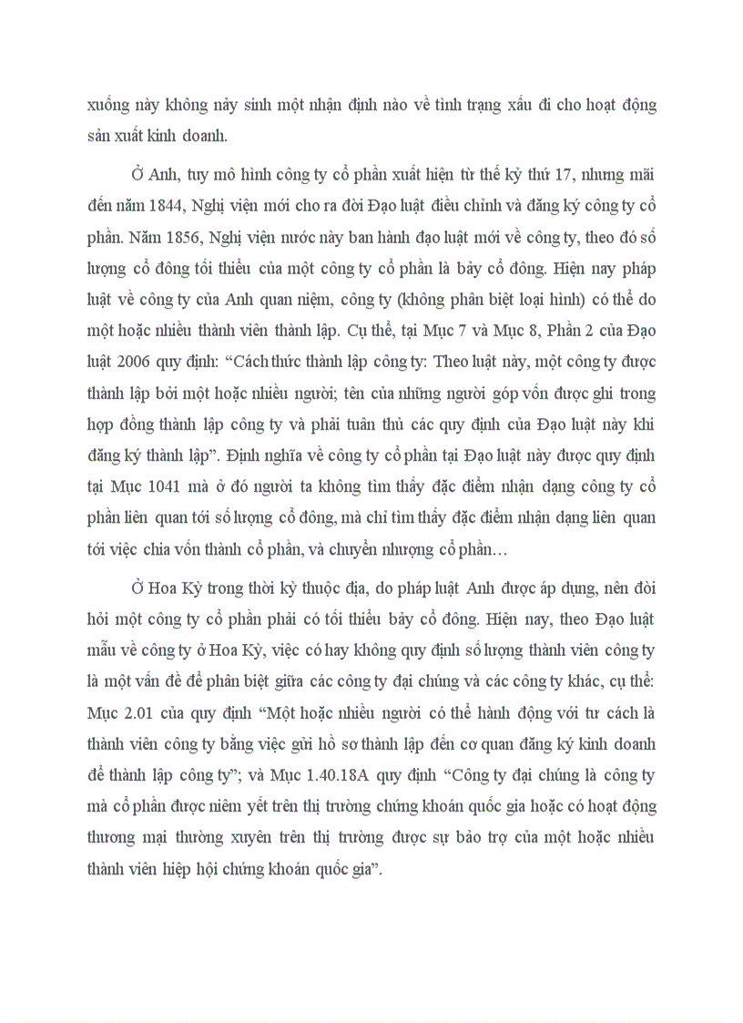 image for page Pháp luật của các nước quy định về công ty cổ phần một cổ đông và việc nên thừa nhận loại hình công ty này ở nước ta hiện nay