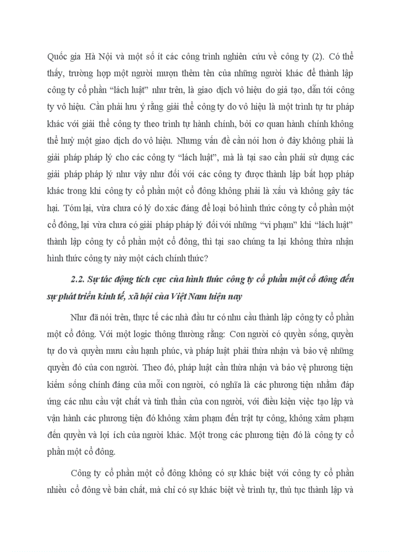image for page Pháp luật của các nước quy định về công ty cổ phần một cổ đông và việc nên thừa nhận loại hình công ty này ở nước ta hiện nay
