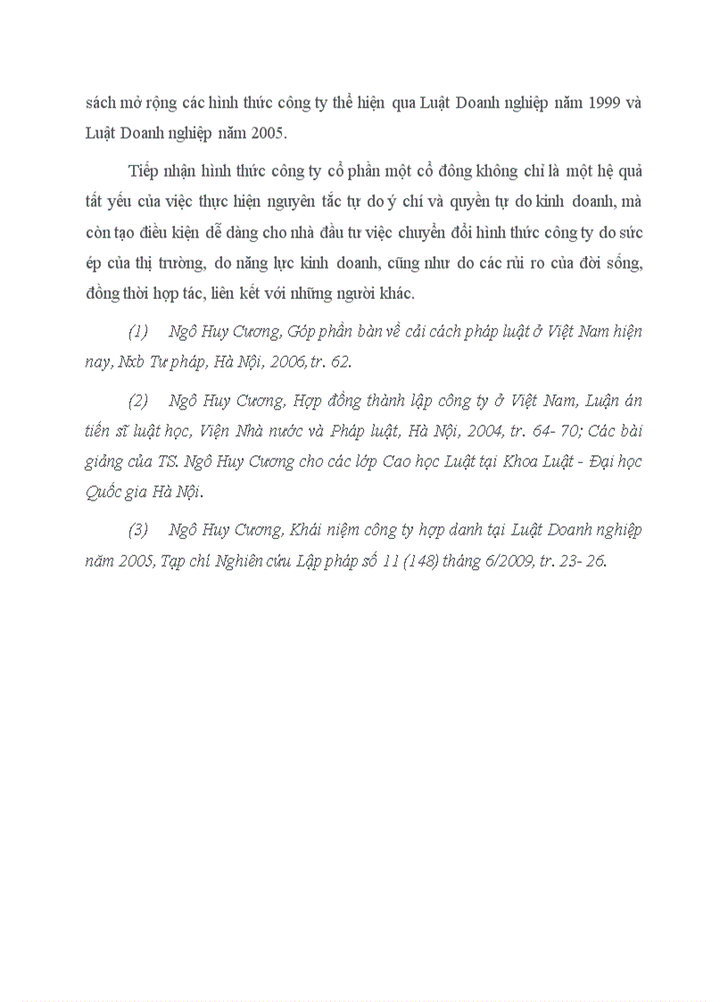 image for page Pháp luật của các nước quy định về công ty cổ phần một cổ đông và việc nên thừa nhận loại hình công ty này ở nước ta hiện nay