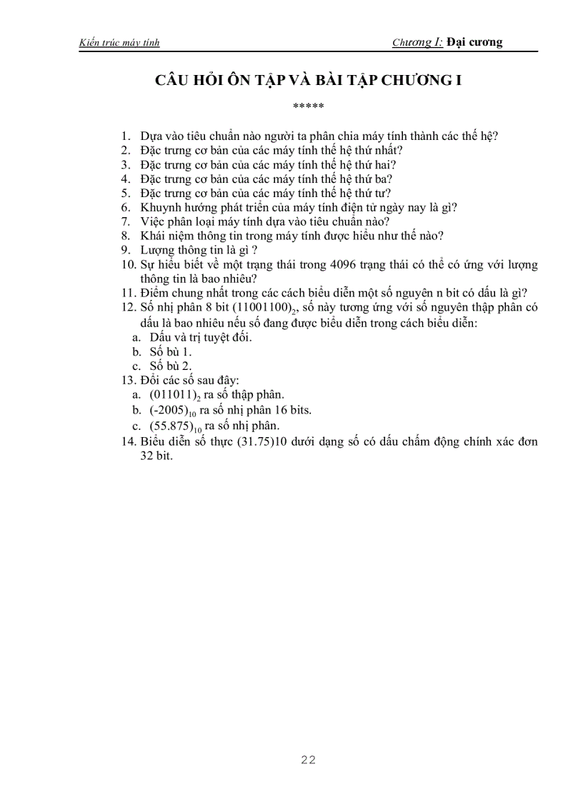 image for page Kiến trúc máy tính